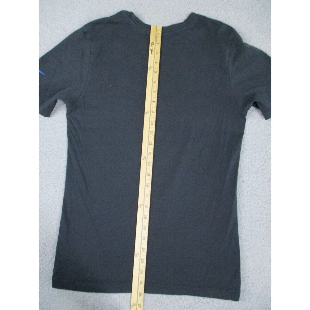 Nike T-Shirt Mens Small Black‎ Short Sleeve Tee Just Do It Dri Fit Basketball
